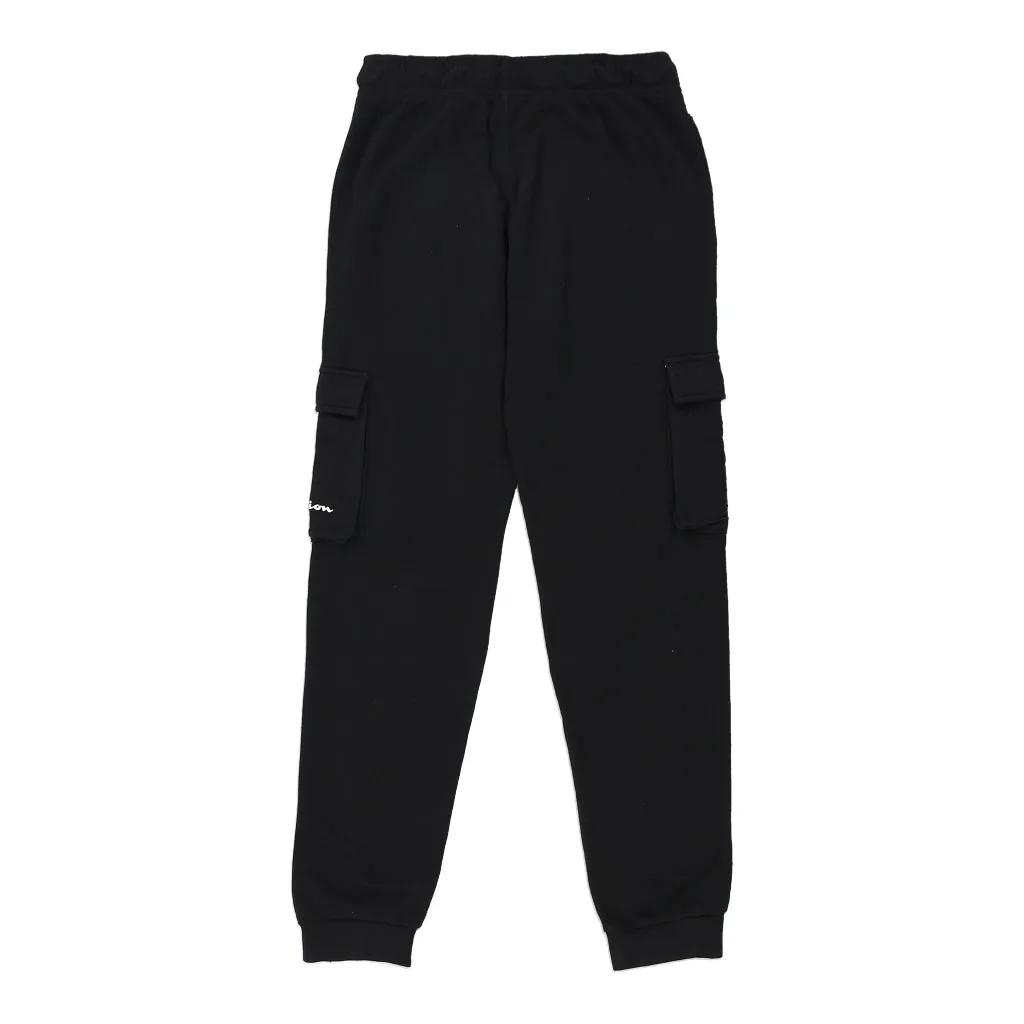 Age 11-12 Champion Joggers - Large Black Cotton
