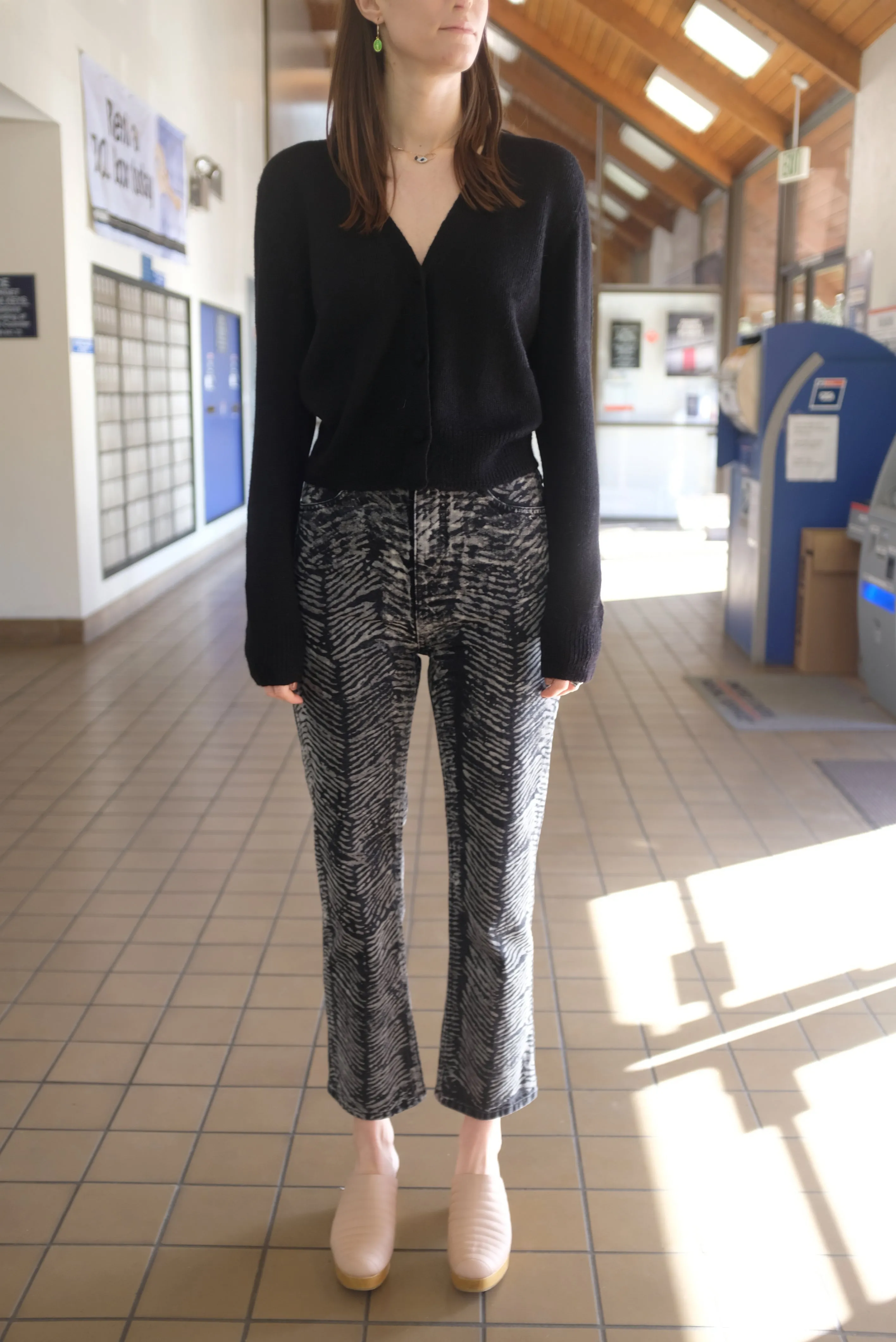 Beklina Alpaca Cardigan Sweater Black