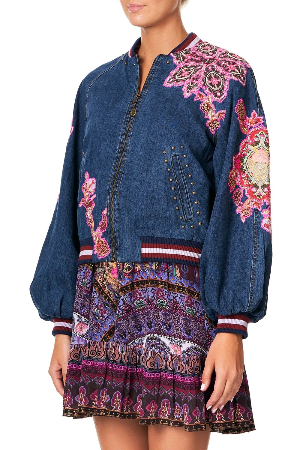 BLOUSON SLEEVE BOMBER DEUGHTER'S DESTINY