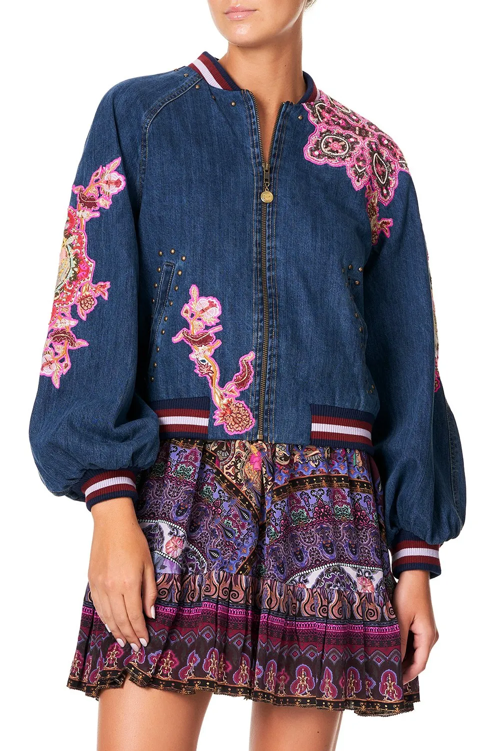 BLOUSON SLEEVE BOMBER DEUGHTER'S DESTINY
