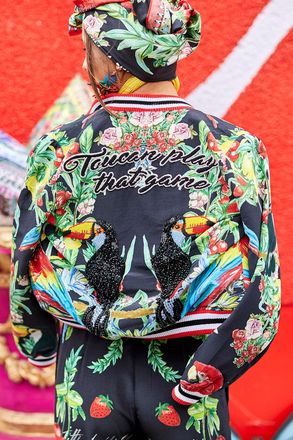 BOMBER JACKET TOUCAN PLAY
