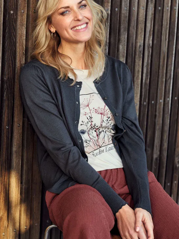 Cardigan O-neck
