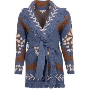 Charlie Knit Cardigan - Blue
