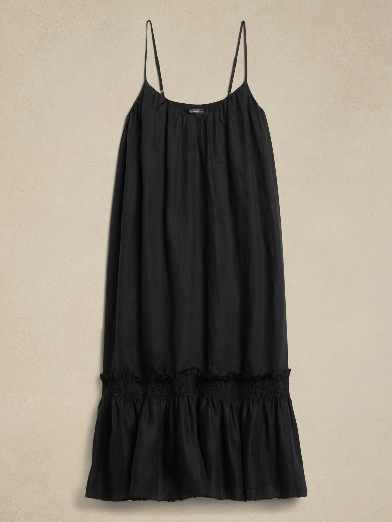 Charlize Linen Midi Dress