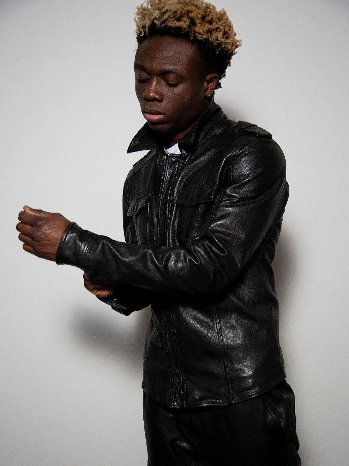 Classic Black Leather Jacket