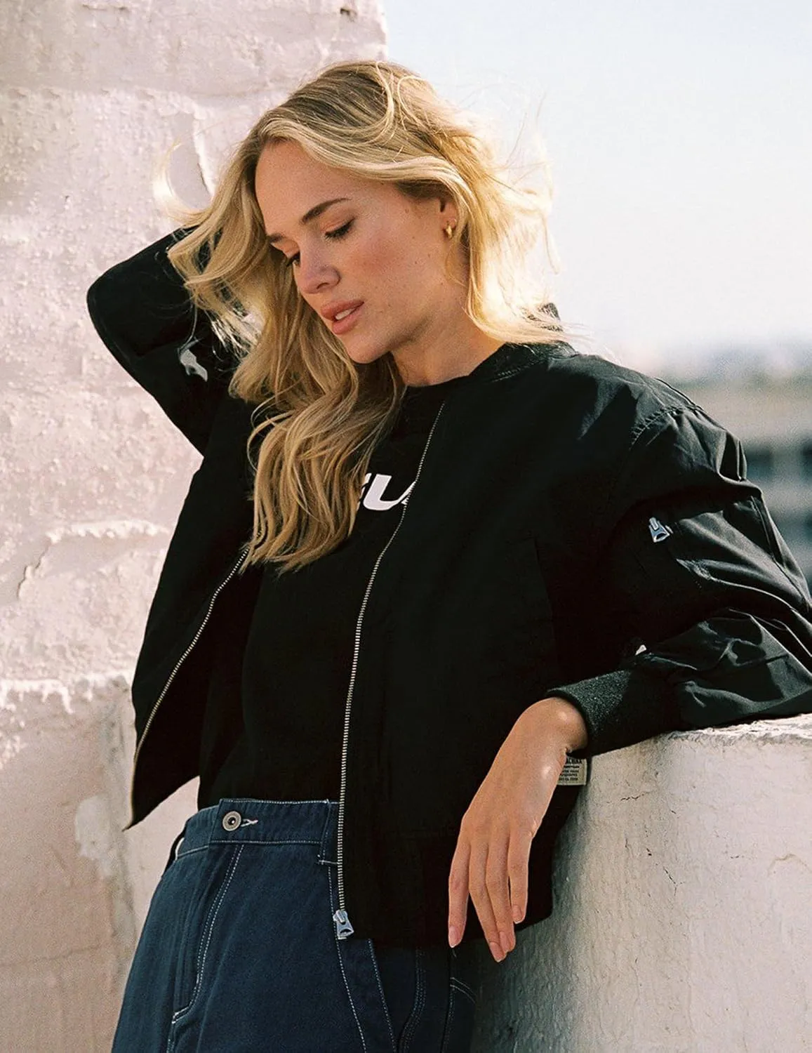 (DE Only) Zeagoo Women¡¯s Bomber Jacket, Short Blouson Jacket
