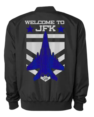 Diamond YAY JFK JET 2 Bomber Jacket (Black)