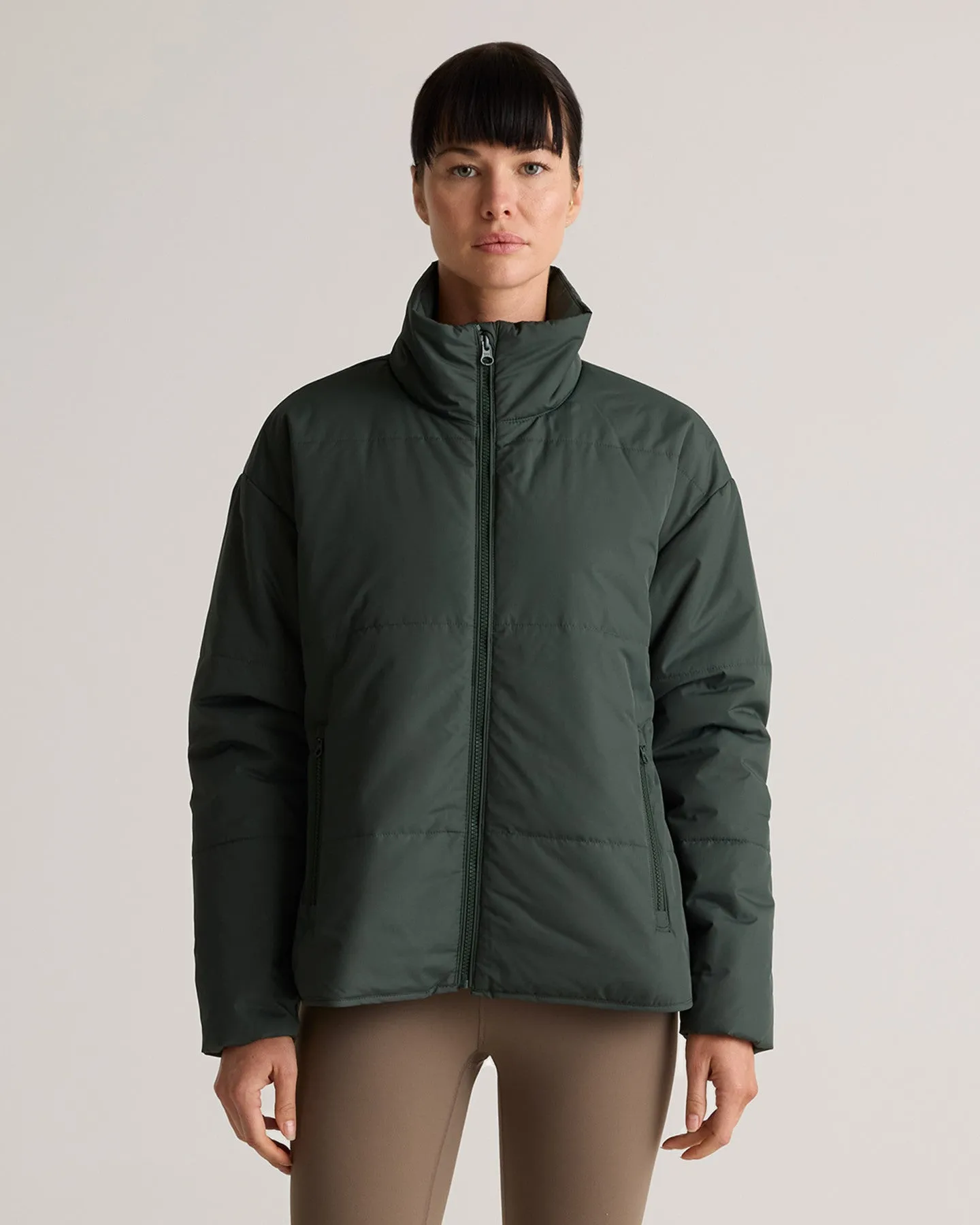 Featherless Puffer Zip Jacket