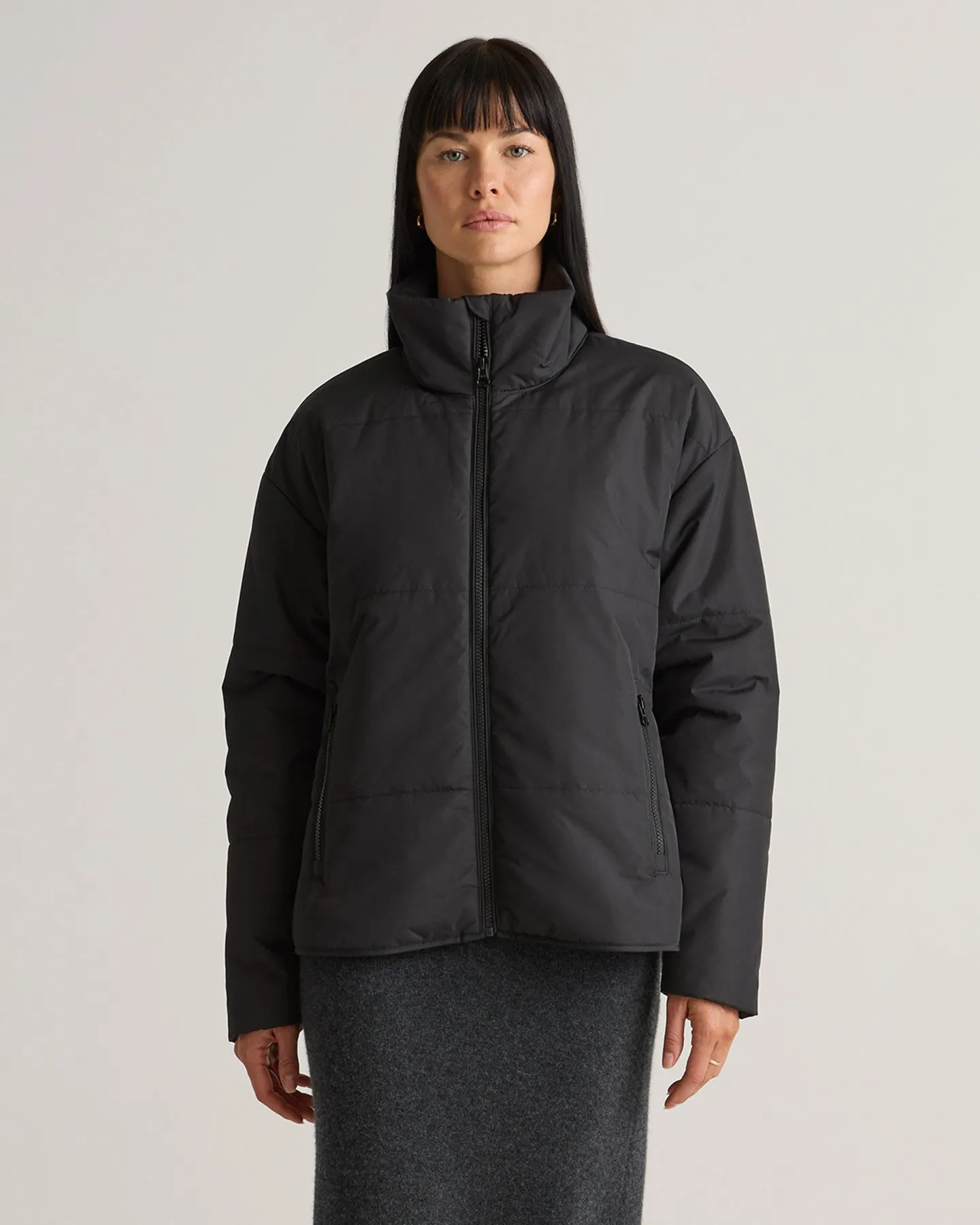 Featherless Puffer Zip Jacket