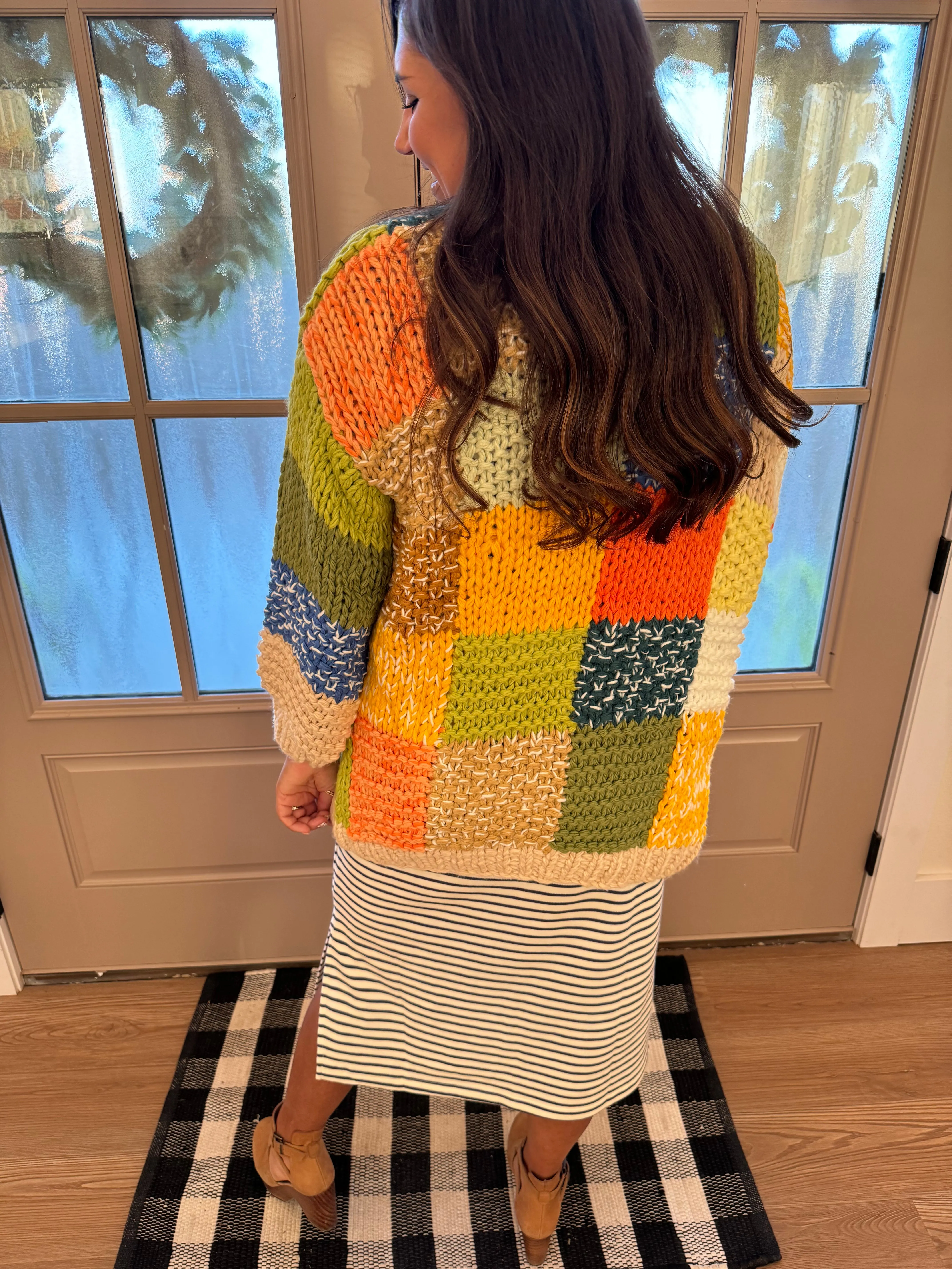 Guac is Extra Knit Cardigan
