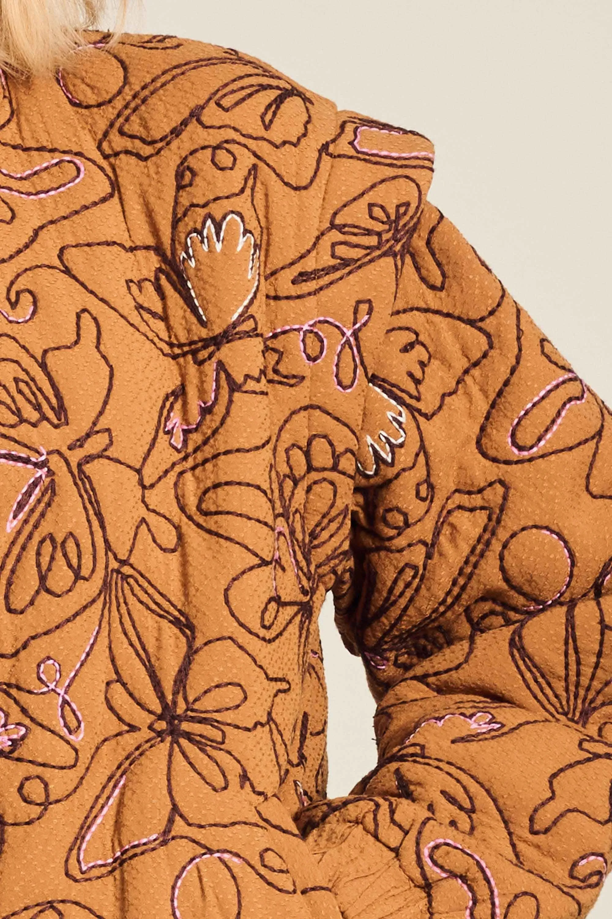JACKET - Butterfly Sugar Brown