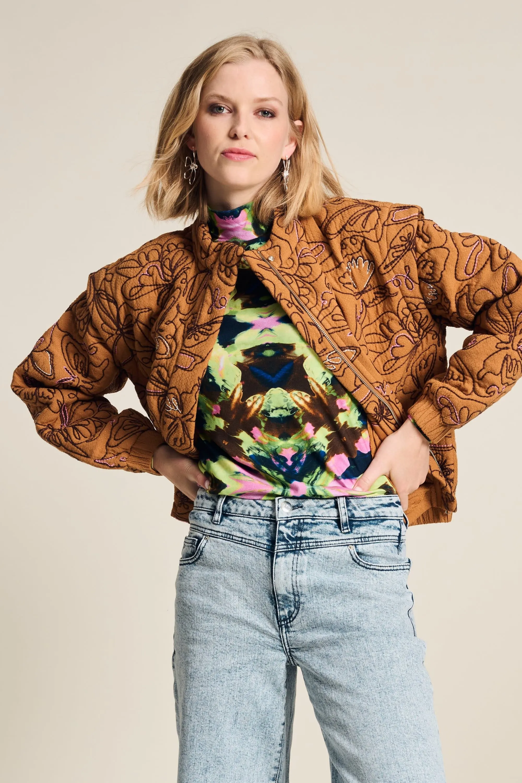 JACKET - Butterfly Sugar Brown