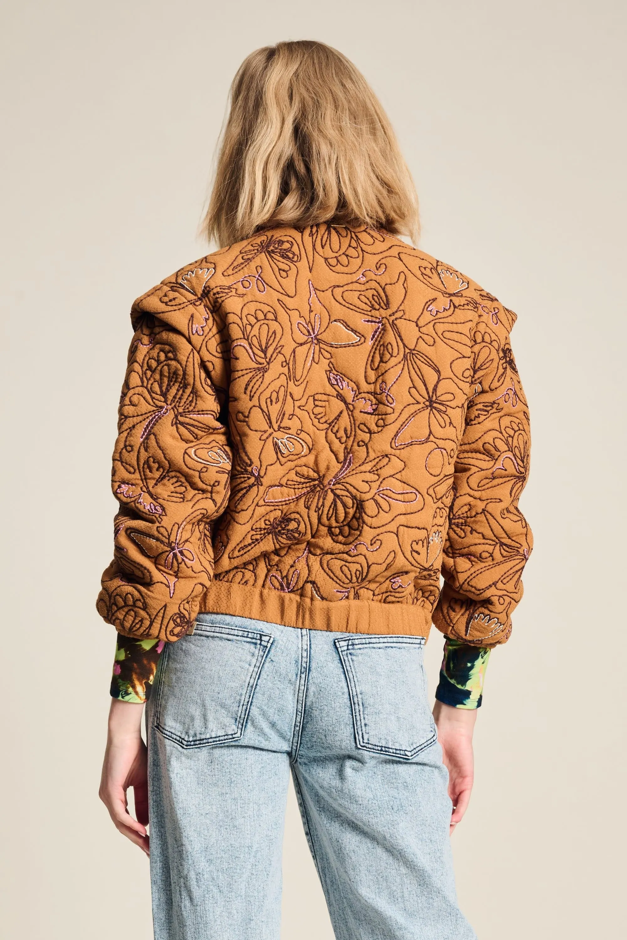 JACKET - Butterfly Sugar Brown
