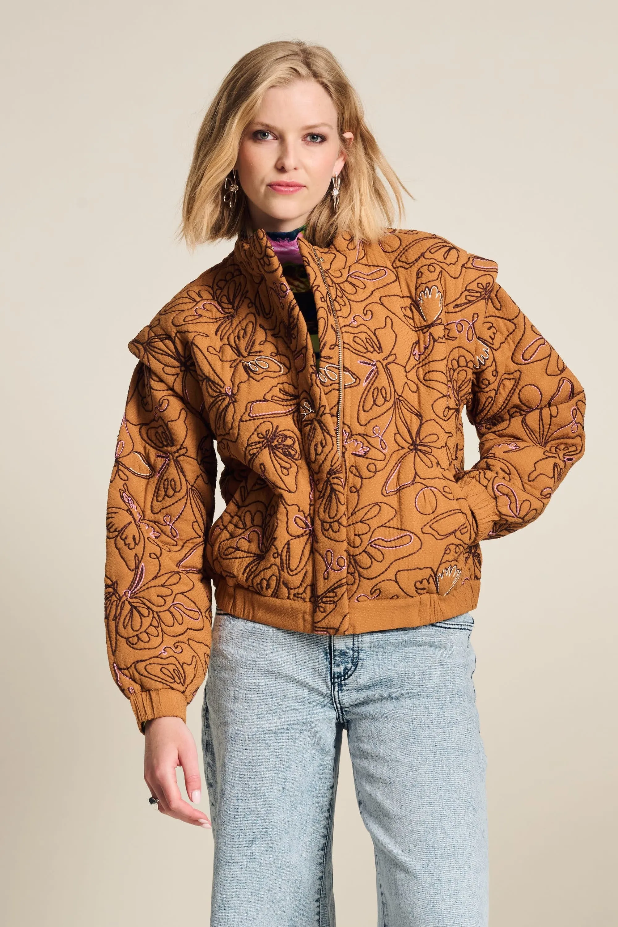 JACKET - Butterfly Sugar Brown