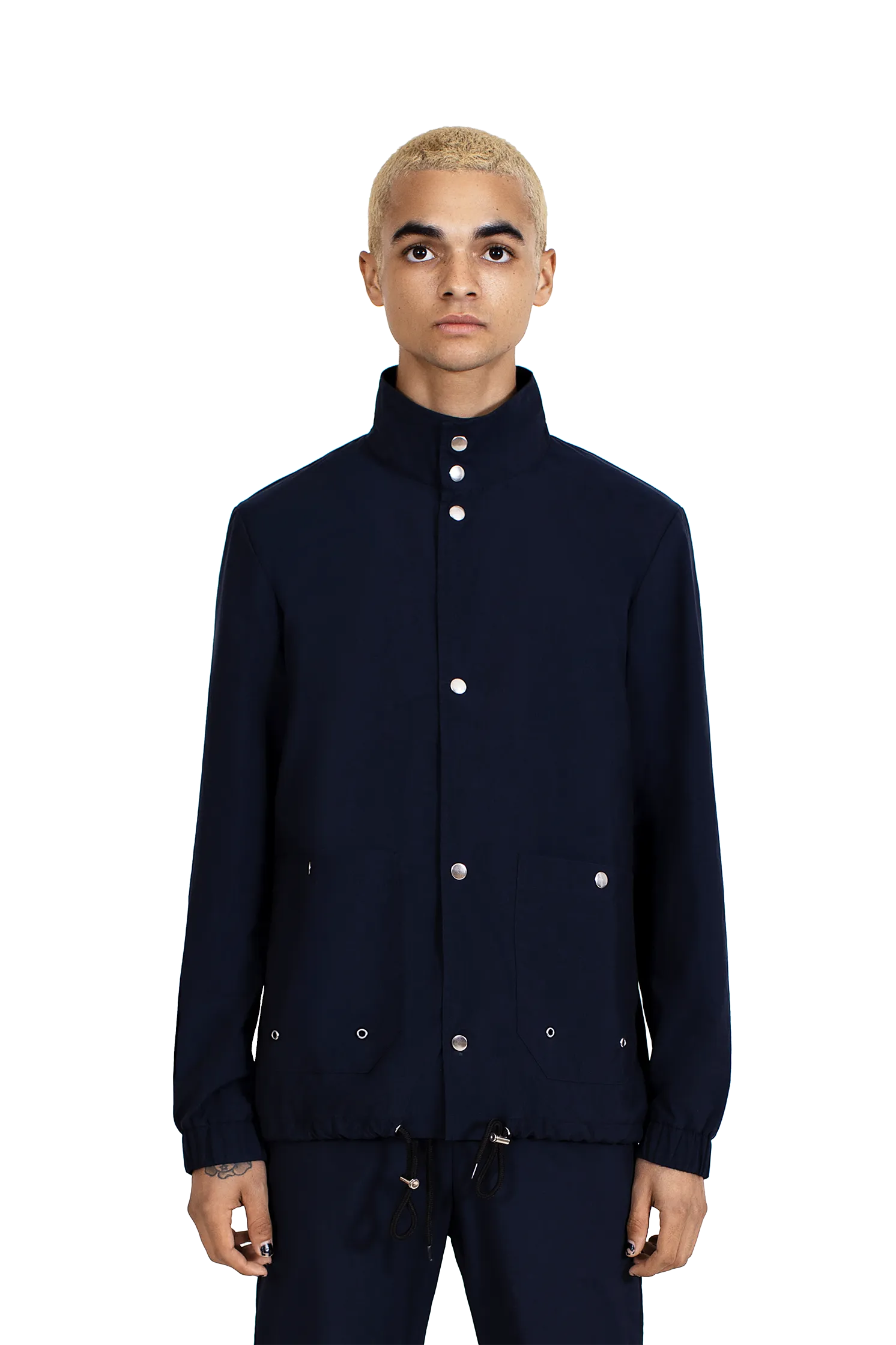 Nylon Jacket in Navy