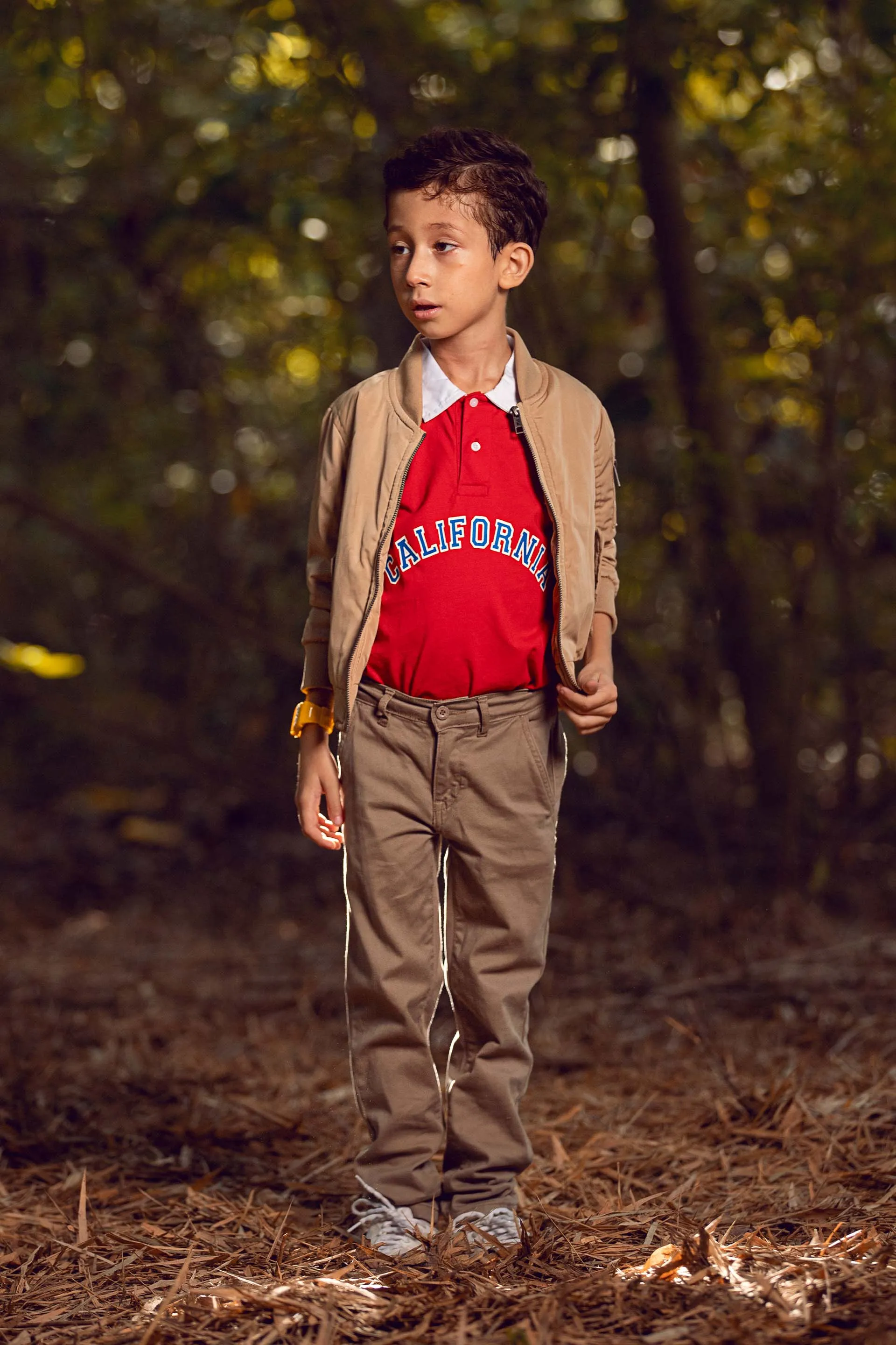 Racer Bomber Beige