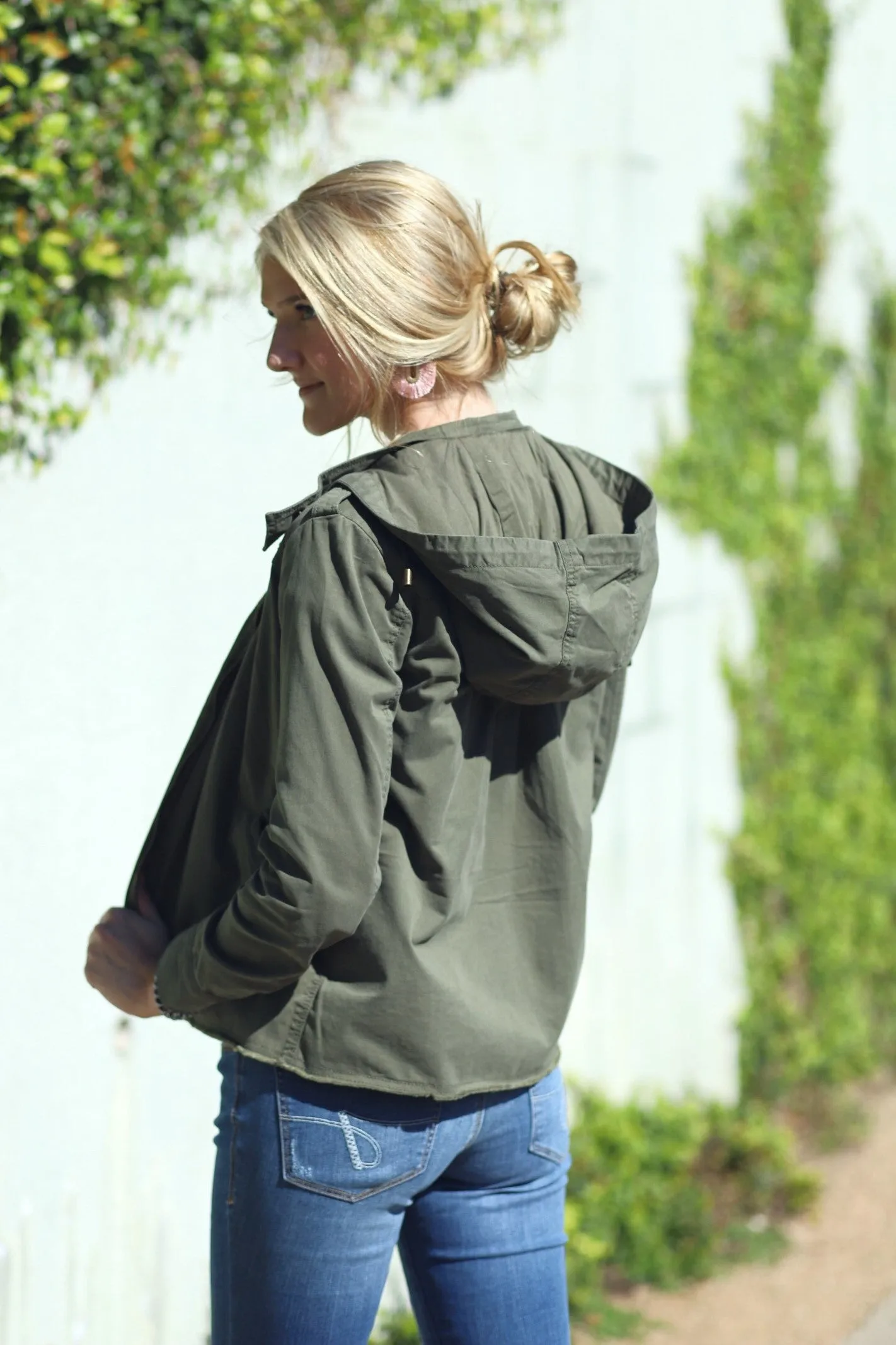 Raw Edge Military Jacket