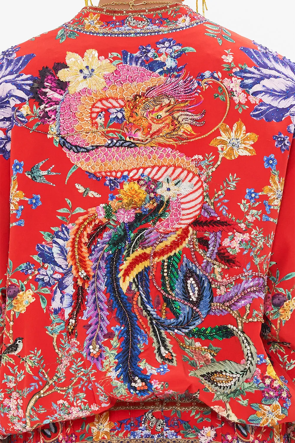 RELAXED BOMBER JACKET THE SUMMER PALACE