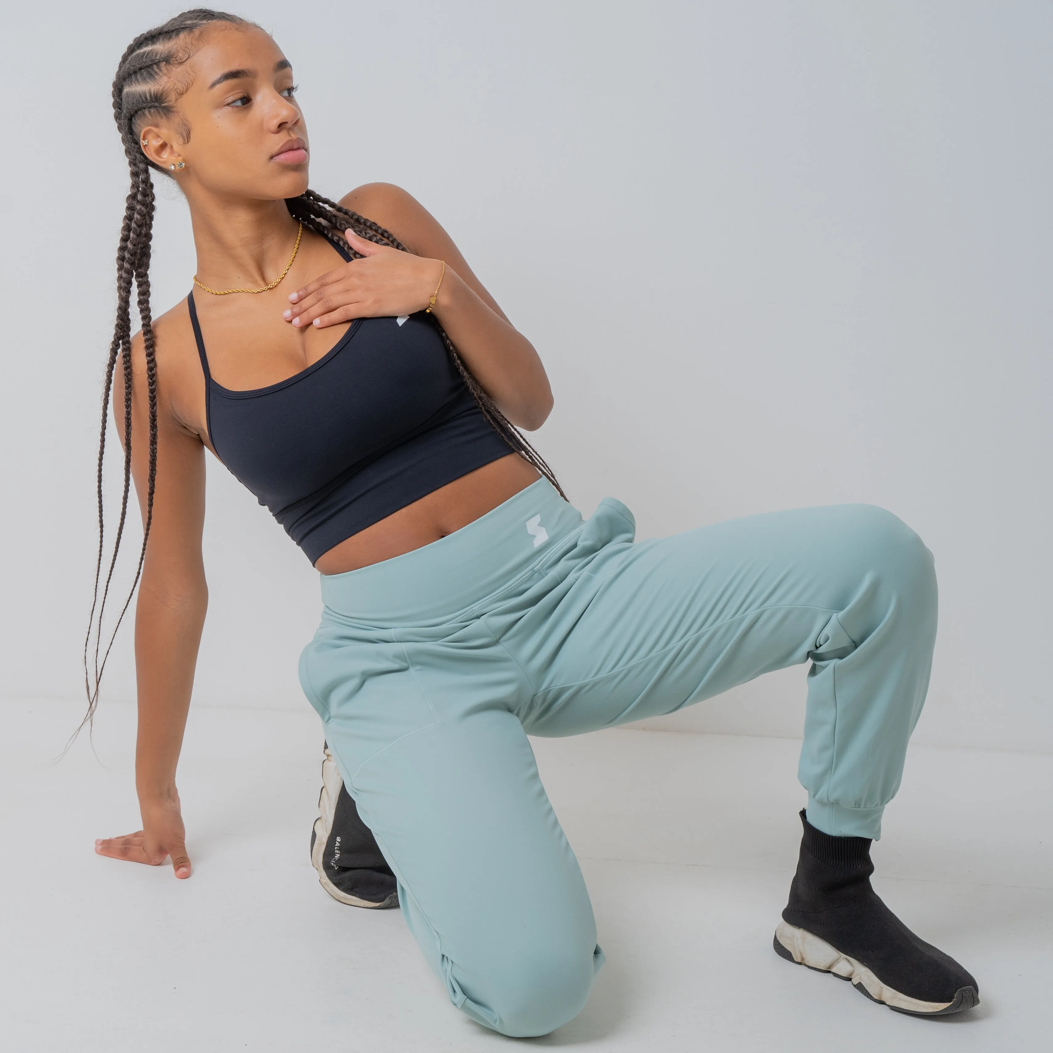 SwiftFlex Performance Joggers Water Mirror Green