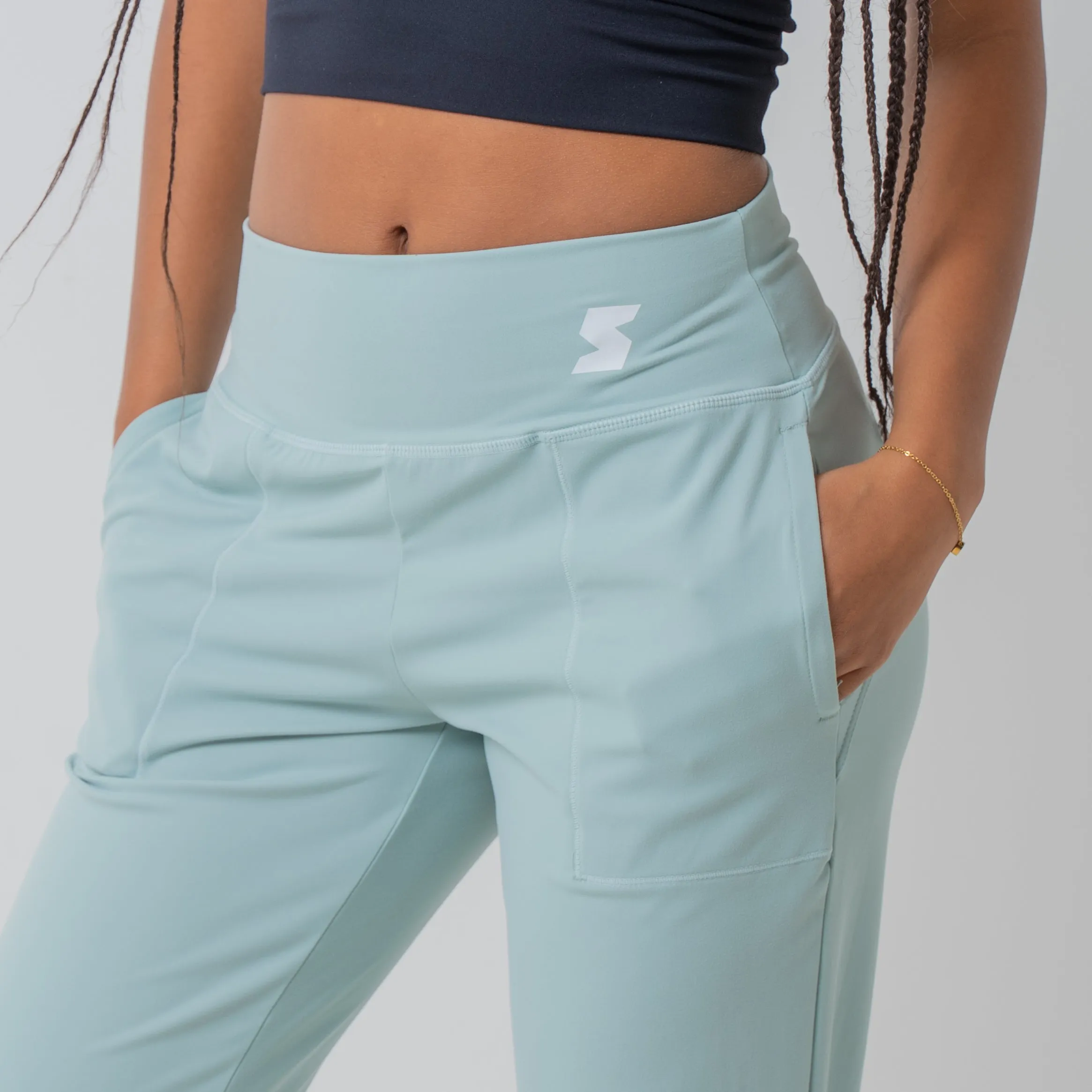SwiftFlex Performance Joggers Water Mirror Green