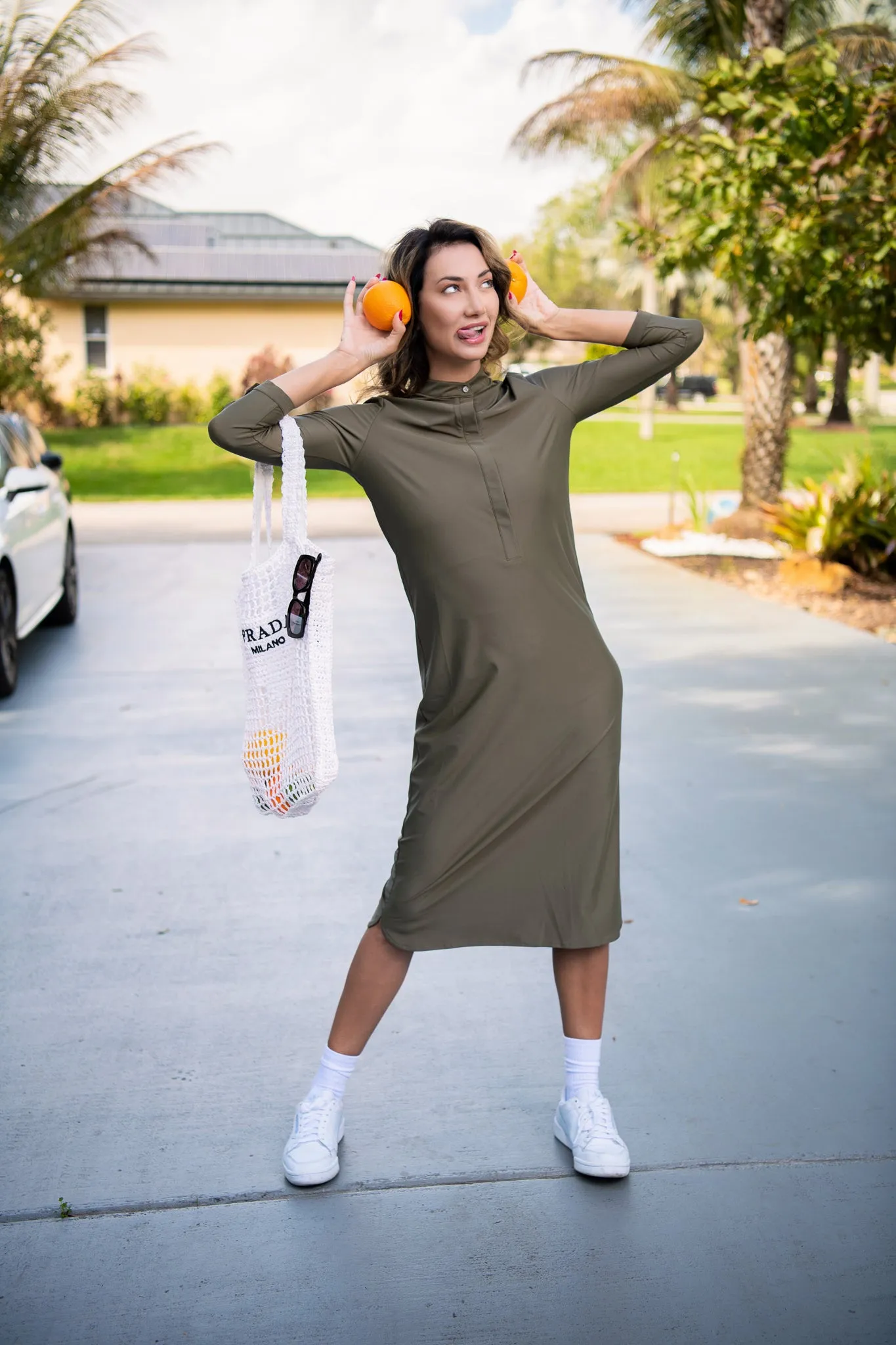 Swim Shirt Dress