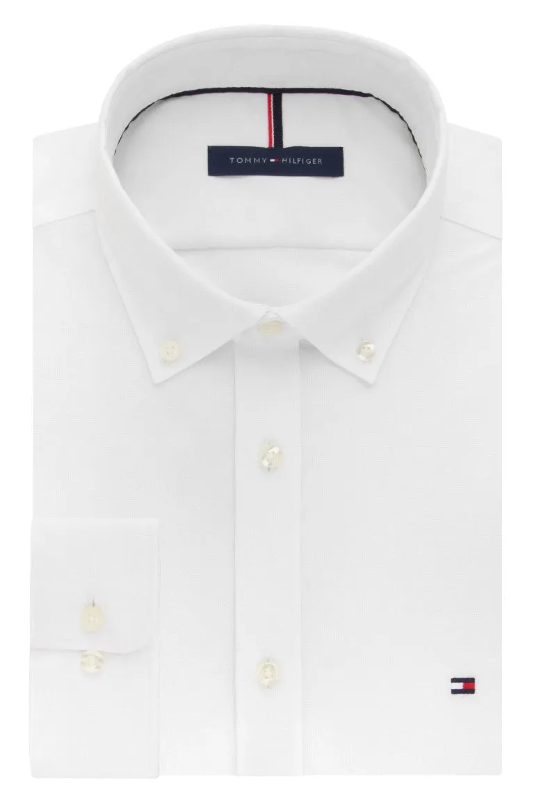 Tommy Hilfiger Slim Fit Non Iron Oxford Solid