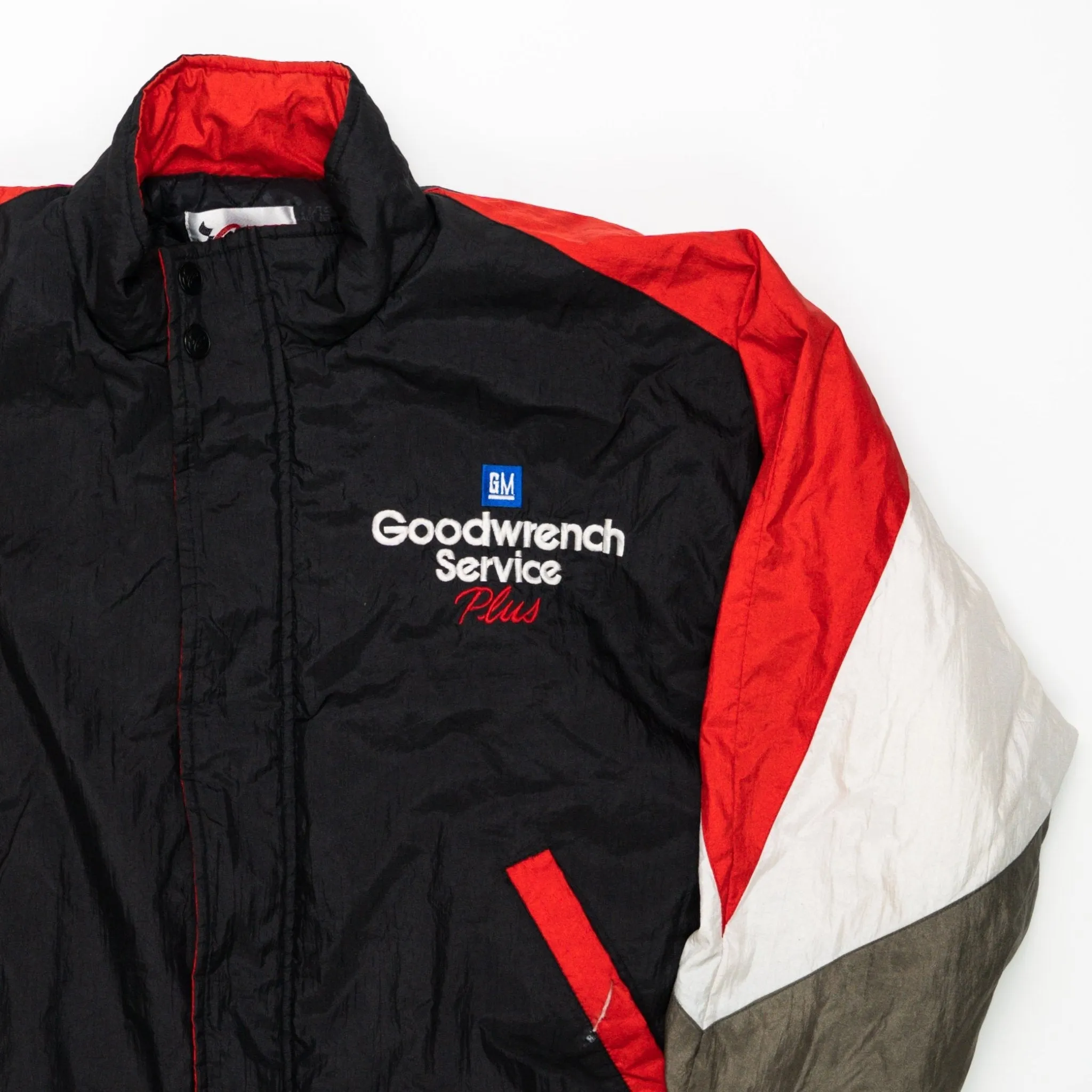 Vintage Dale Earnhardt Good Wrench NASCAR Bomber Jacket (L)