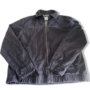 Vintage men Mark & Spencers brown herrington bomber full zip jacket in M|L29 W21|SKU 6376