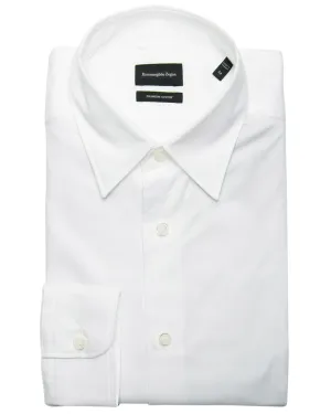 White Cotton Sport Shirt