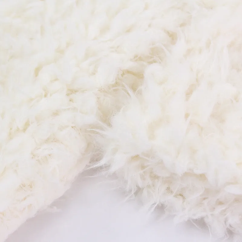 Winter Women's Faux Fur Coat In White