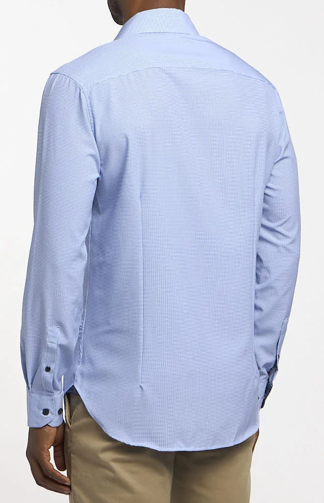 WRK Houndstooth Print Dress Shirt